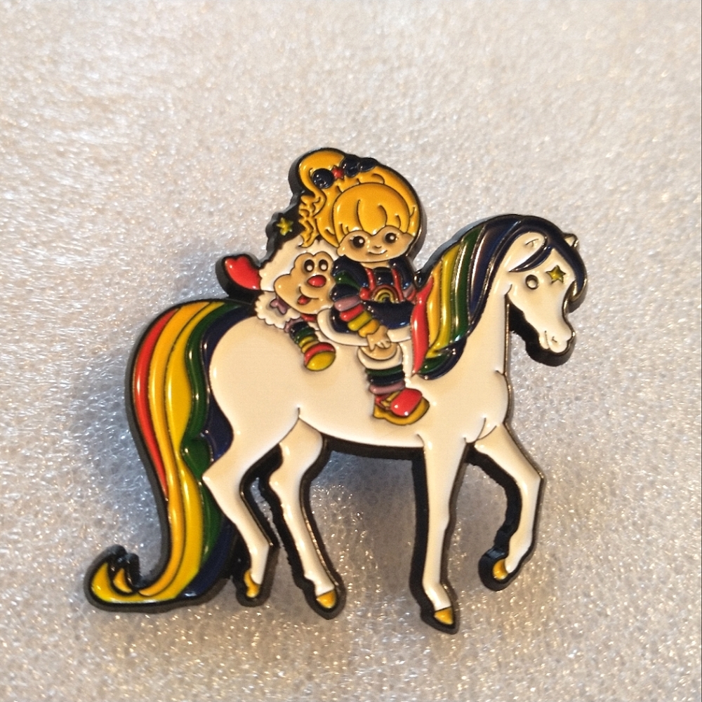 🧁 3/$30 Rainbow Brite with Starlite and Twink Enamel Pin NEW
